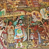Mexico City - Muurschilderingen van Diego Riviera